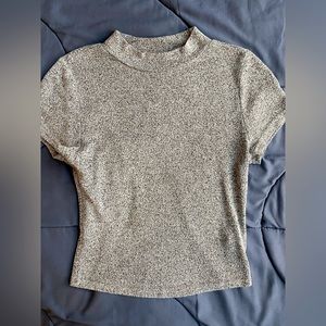 Target brand fitted crop tee